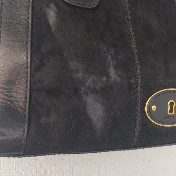 Fossil Cow Hide Leather Bag - Picture 3 of 7